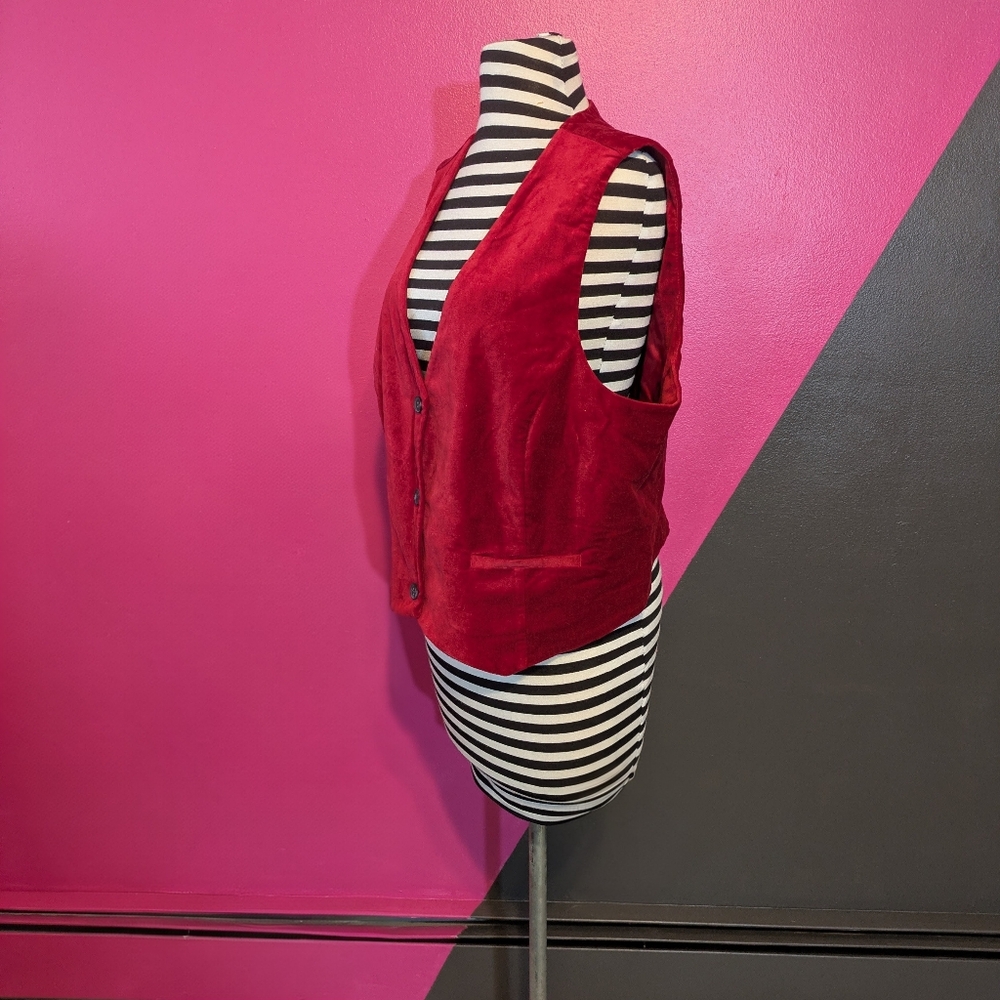 NWT GAP Burgundy Red Vest - Picture 2 of 5